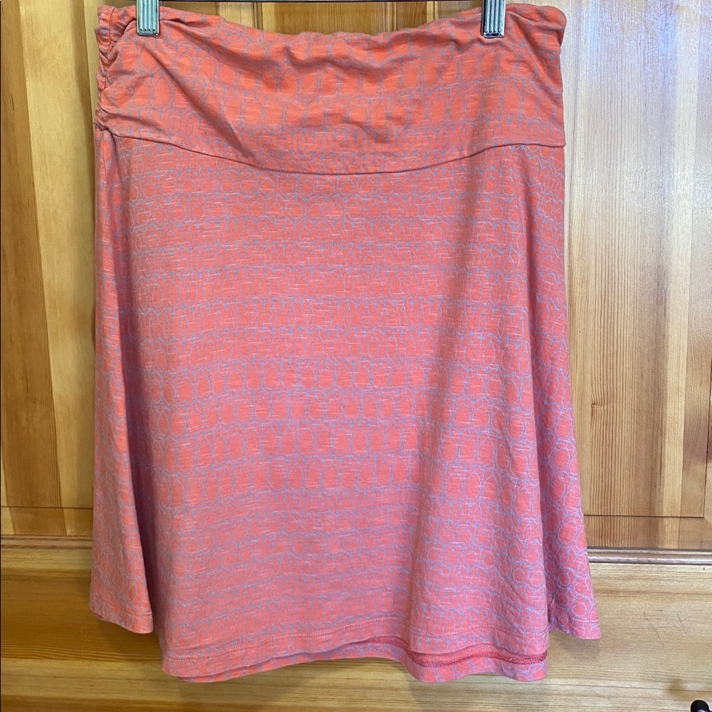 Toad&Co Orange Skirt - Picture 2 of 5